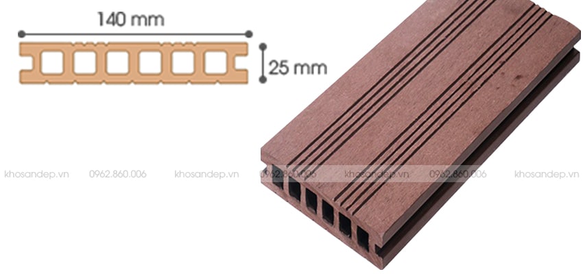 Thông số kỹ thuật của sàn nhựa vân gỗ GW-PP02A | KOSAGO