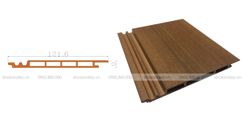 thông số kỹ thuật của gỗ nhựa mã GW-PC121T19 | KOSAGO