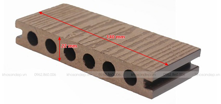 Thông số kỹ thuật sàn gỗ ngoài trời-GW-PP01 | KOSAGO