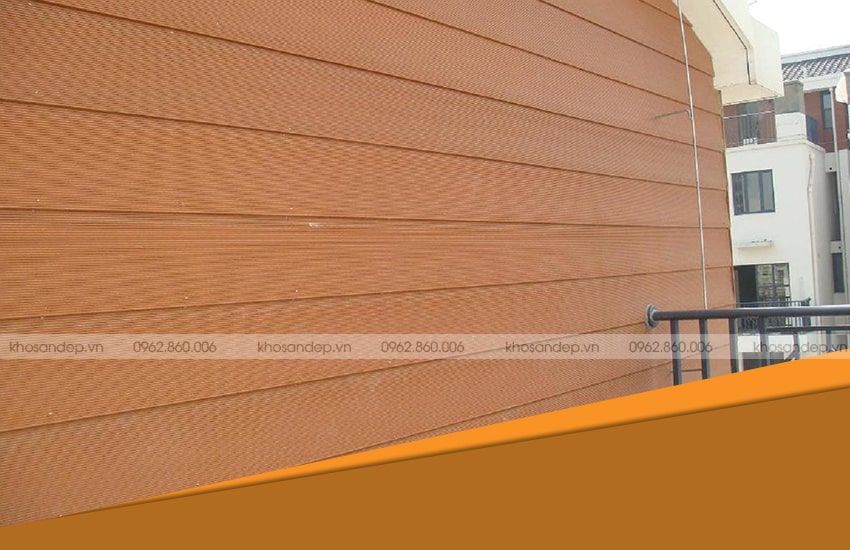 Ứng dụng của gỗ nhựa GW-PC140T10 dùng ốp tường | KOSAGO