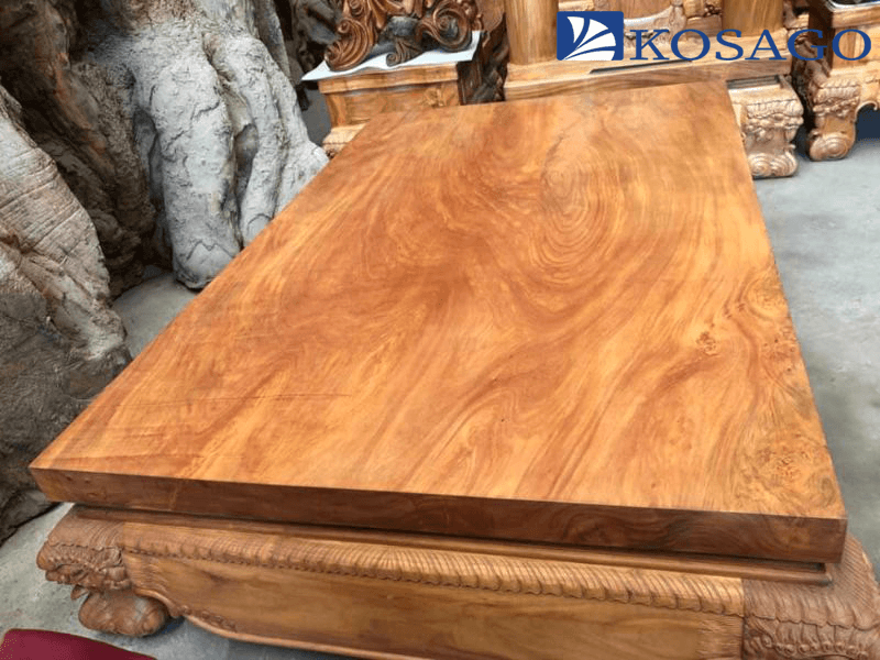 gỗ gõ đỏ có độ bền và chất lượng cao