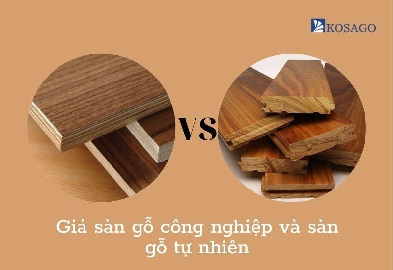 Giá 1m2 sàn gỗ công nghiệp