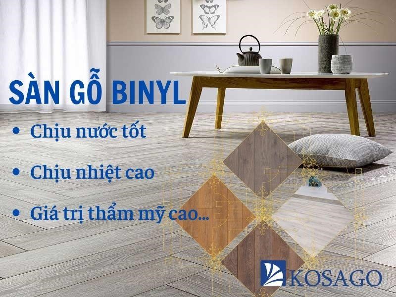 sàn gỗ binyl kosago